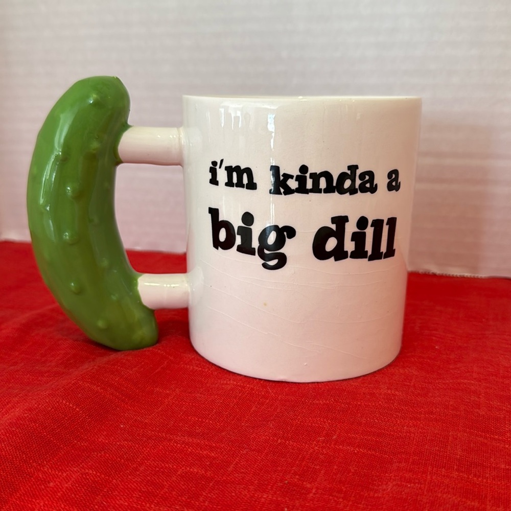 Big Mouth Inc l'm Kinda A Big Dill Coffee Tea Mug...